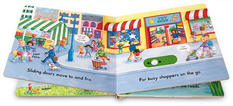 busy学习启蒙英文互动亲子英语认知幼儿边学原版其它