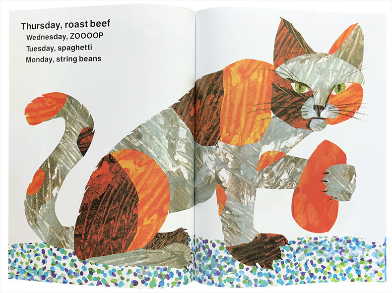 monday 今天是星期一艾瑞卡尔爷爷eric carle儿童儿歌谣平装经典绘本