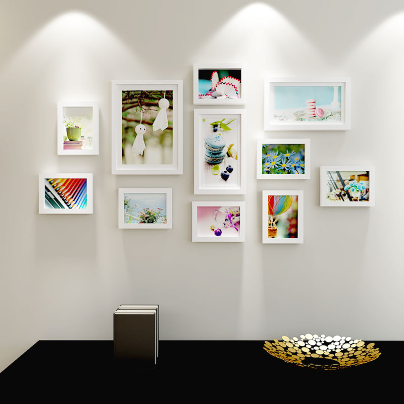 相框照片装饰大框框墙简约现代创意挂墙组合照片墙