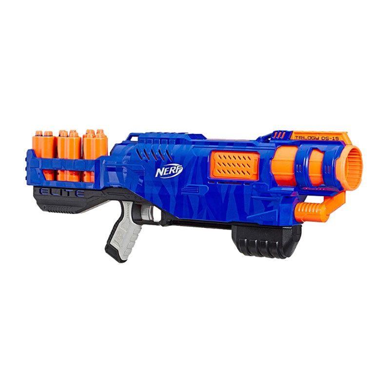 孩之宝nerf热火精英系列三角龙发发射器男孩软弹软弹枪