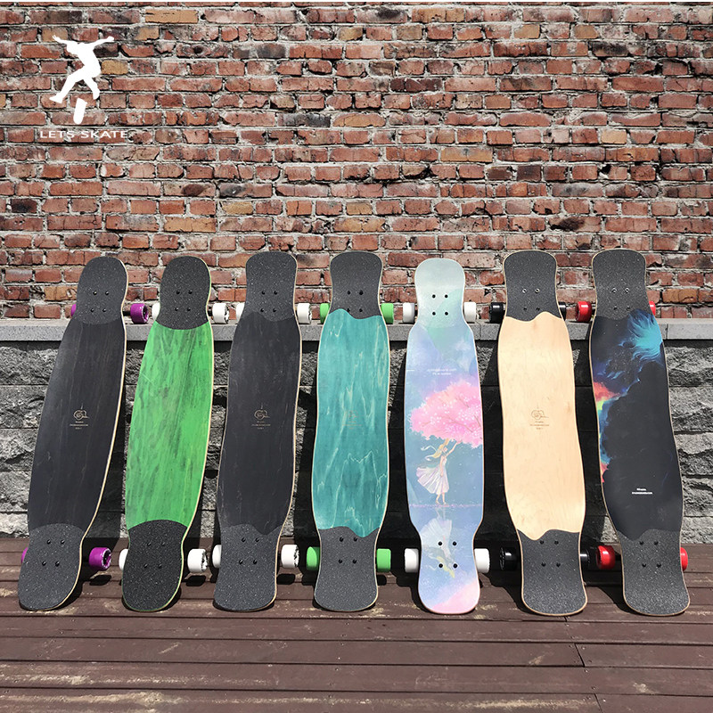 战翼长板fit花舞全能dancing滑板ruili驯鹿刷街滑板