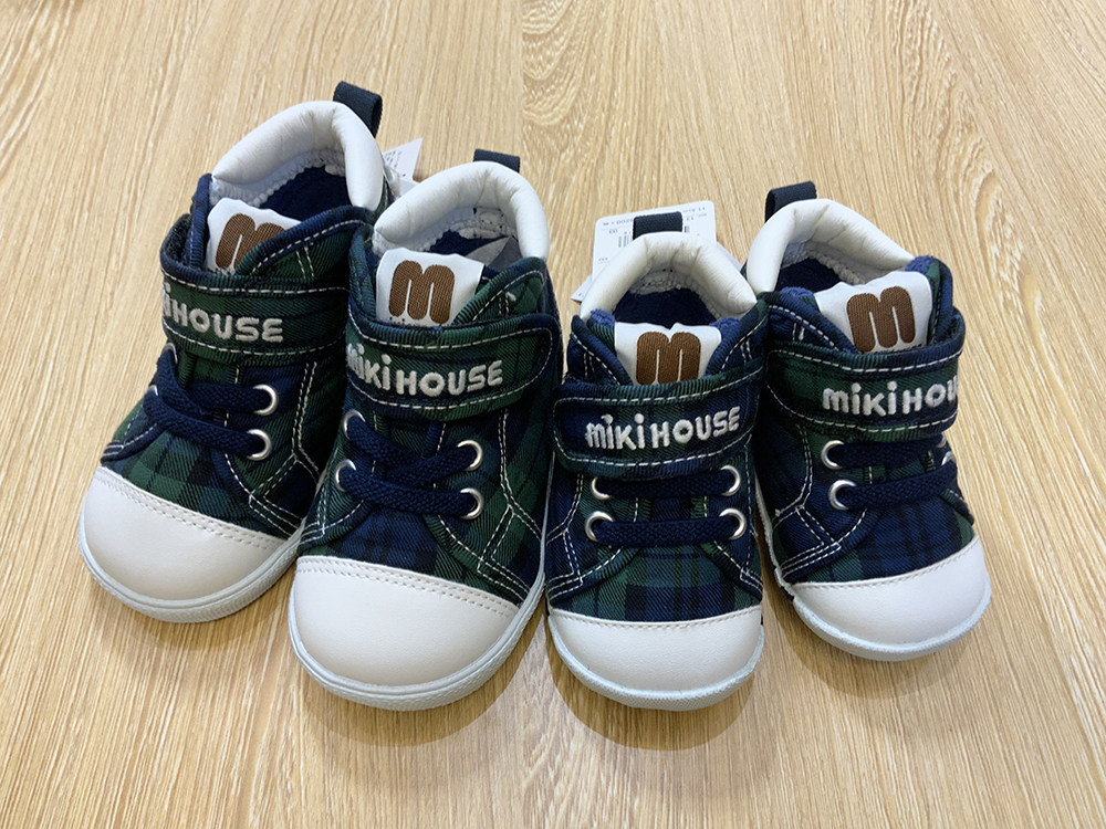 现货日本mikihouse宝宝婴幼婴幼儿儿童经典学步获奖学步鞋