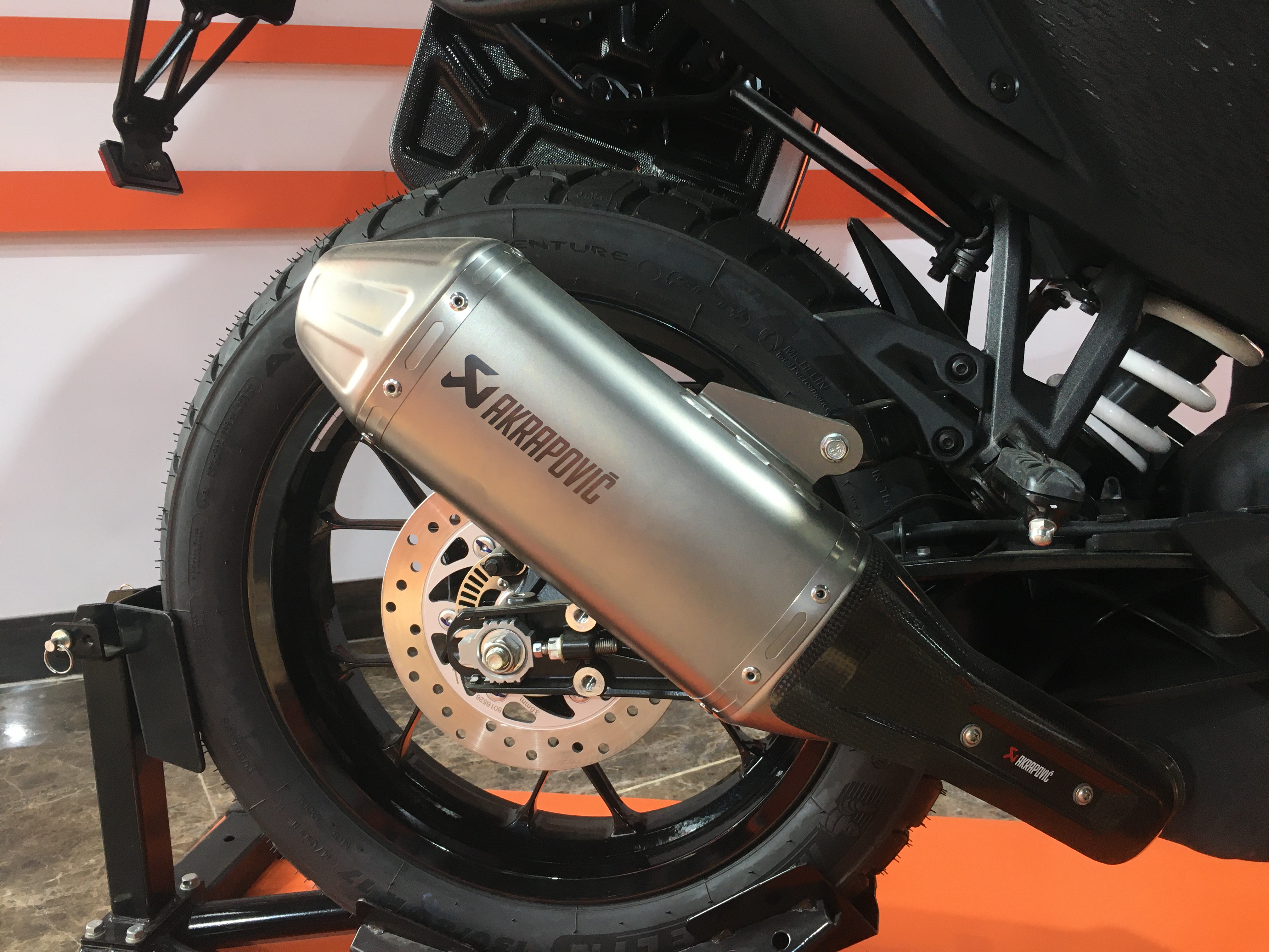 排气管ktm390adv改装天蝎尾段消音器790adv原车原装其他摩托车用品