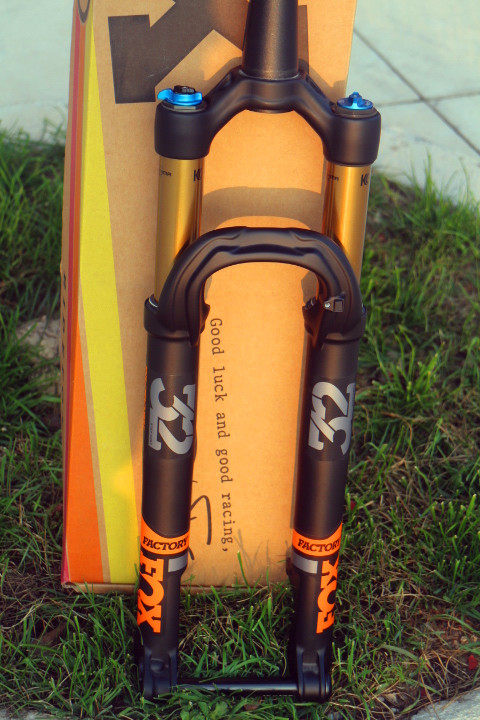 前叉2017款foxsc32行货避震275锥管筒轴前叉