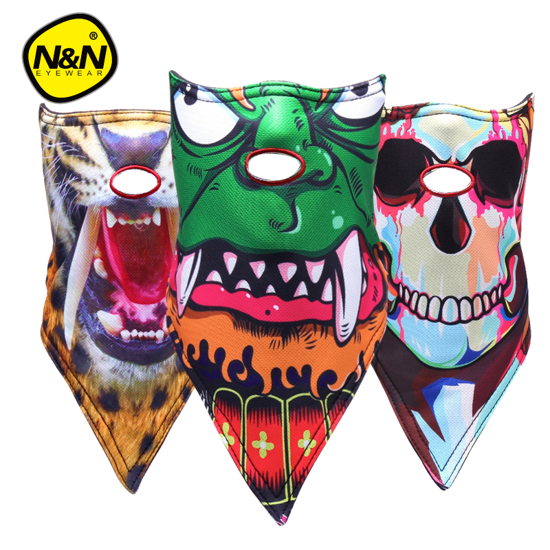 新款NANDN滑雪面罩 冬季双板单板 护脸透气加厚防风保暖 男女款