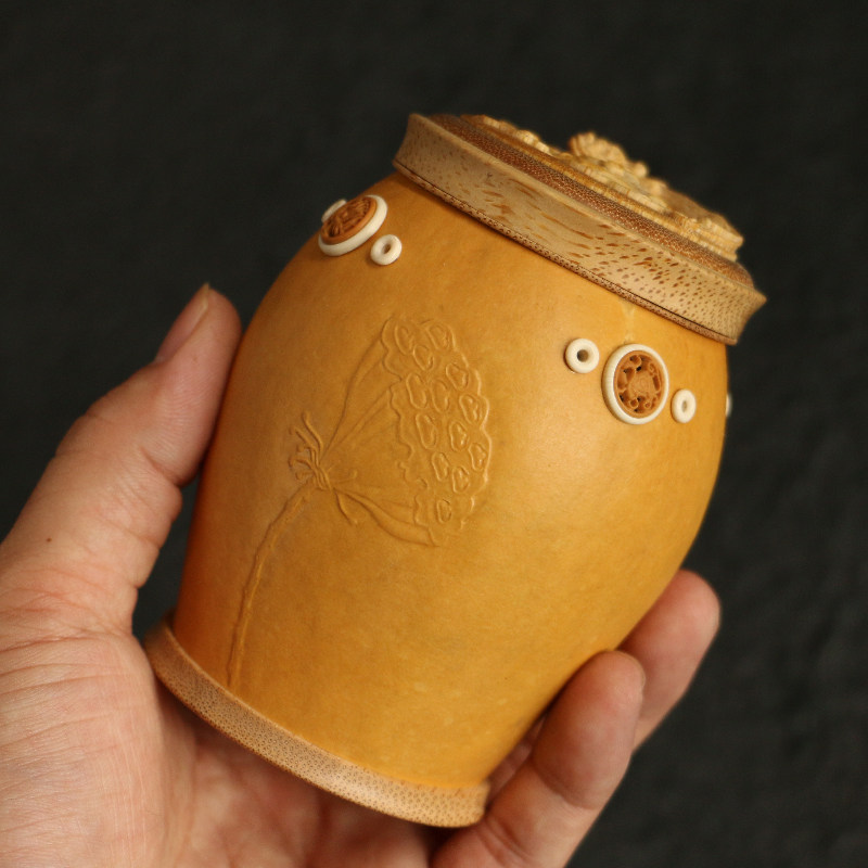 收藏葫芦蝈蝈罐虫具文玩鸣虫器具名家张念超精制茶道