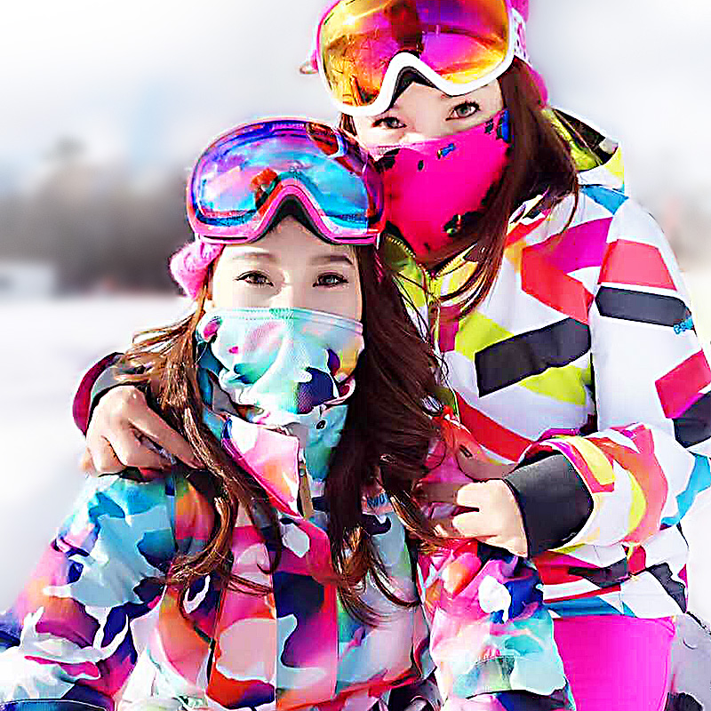 单板双板滑雪服套装 女韩国雪乡保暖防风防水滑雪衣裤2018冬季