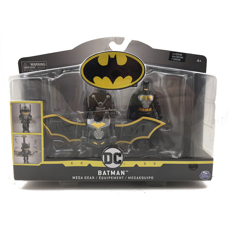 spinmaster儿童手办玩具模型dc蝙蝠侠铜虎齿轮儿童机器人