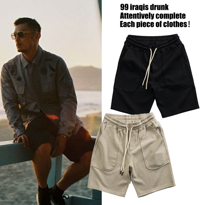 MADNESS MDNS WRUEI TRUNKS 余文乐休闲运动五分裤潮牌百搭短裤男