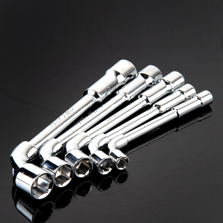 套头套筒扳手七字铜板套简工具24mm13-10号套桶弯把搬手单个板手