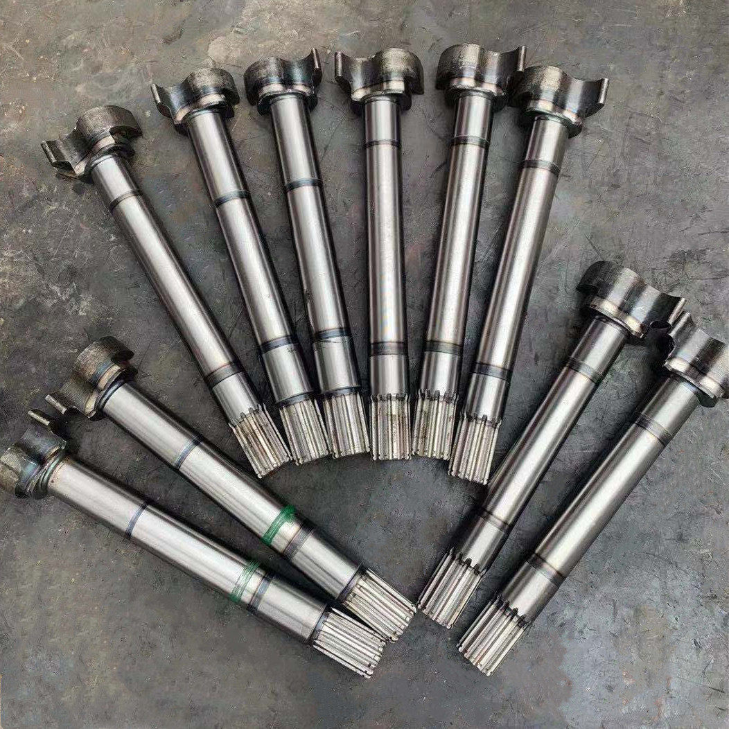 东风天龙大力神桥各车型前后刹车车轴制动凸轮轴制动器总成