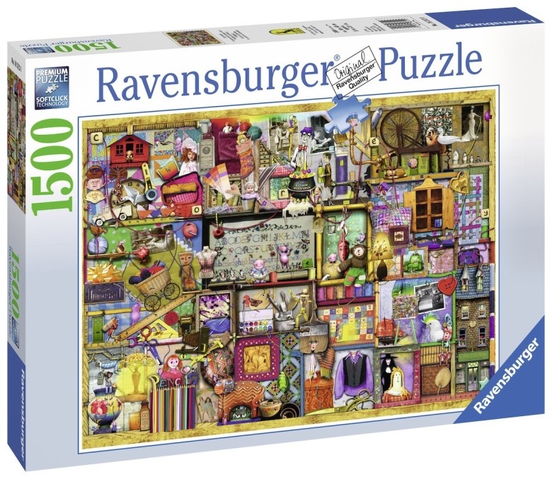 现货包邮 睿思ravensburger德国进口益智拼图16312梦幻裁缝1500片