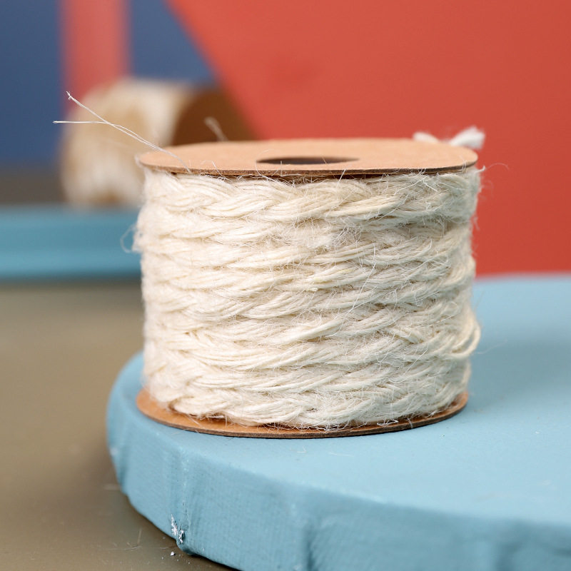 小辫子配件装饰用品手工diy绳子创意编织麻线黄麻线绳子
