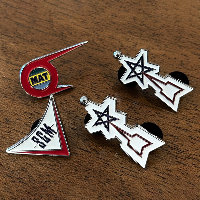 奥特曼究极圆谷防卫卫队金属徽章万代正版科学盒蛋