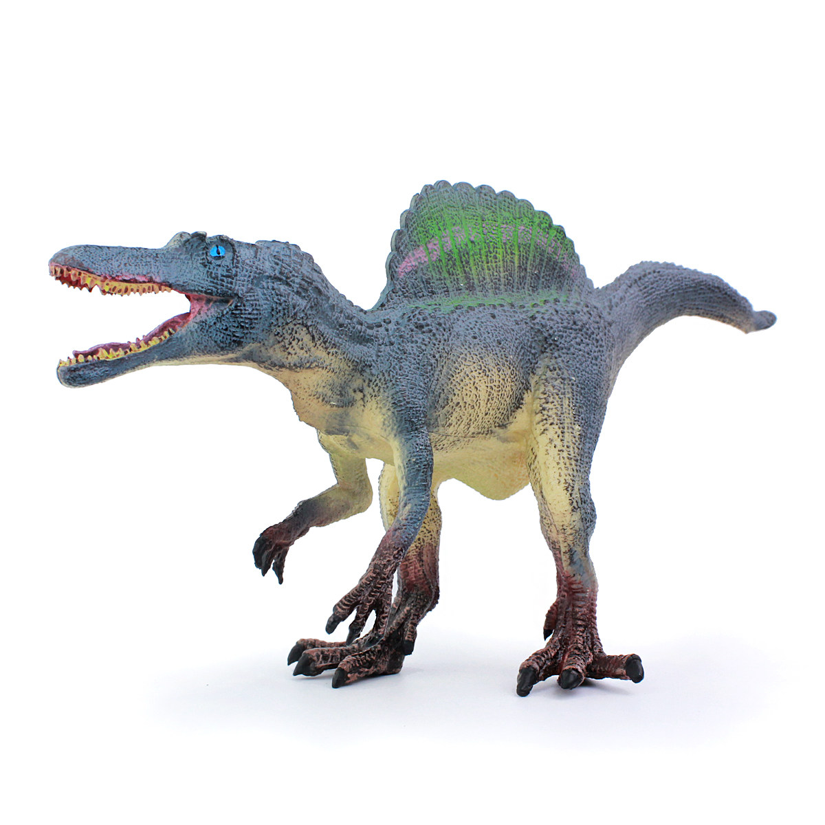 新款棘背龙侏罗纪恐龙玩具仿真实心塑料动物模型仿真