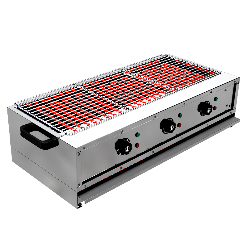 烤炉商用欣欣无烟黑金电烧电热不锈钢多功能烧烤烧烤炉