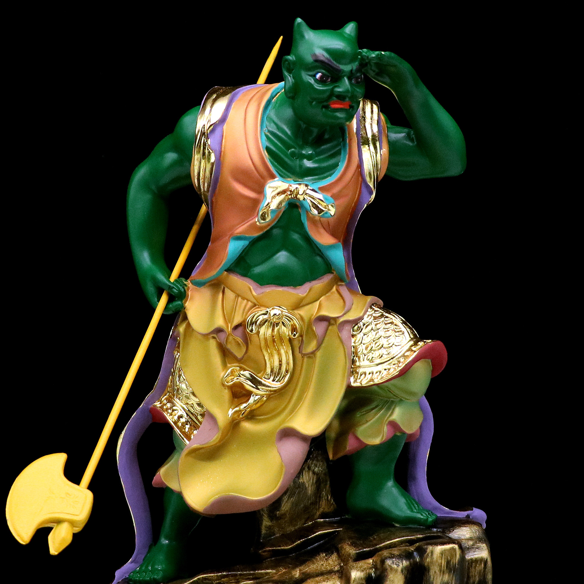 千里眼包邮树脂神像道教顺风耳神仙凌霄家用供奉摆件