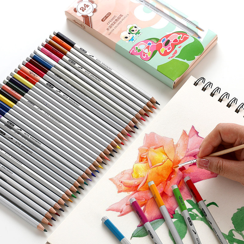 中华花博cfe0005水溶性彩色铅笔铅笔