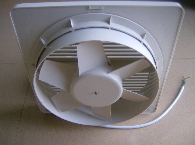 正雄橱窗窗玻璃圆孔排气扇浴室卫生间换气扇抽风风扇换气扇