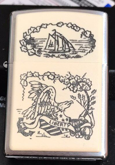 正品大海向往自由白头鹰29517雅士美国白雅士芝宝zippo