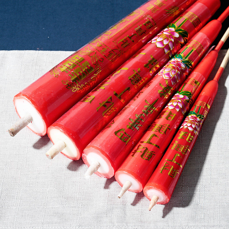 蜡烛潮汕家用品拜神祭祀竹签室外外用中秋过年蜡烛