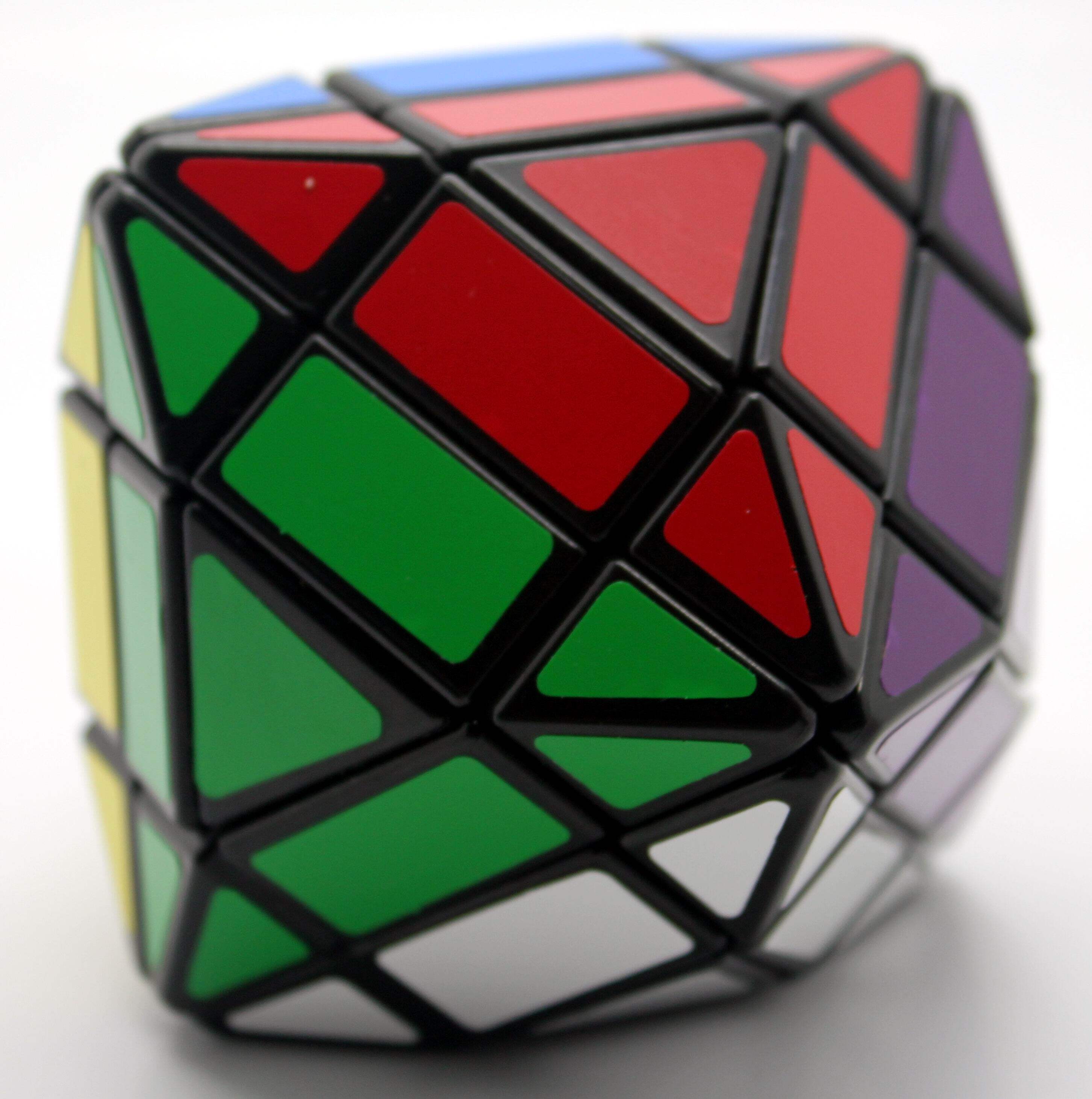 蓝蓝四阶陀螺魔方ll陀螺魔方4阶钻石十二面体异型魔方异形魔方