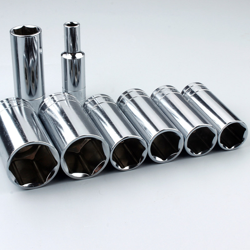 力箭2寸公制六角6角加长套筒头铬钒钢快速6角长套筒