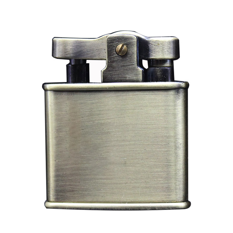 名爵磕头打火机老式煤油防风按压弹射火机男士煤油打火机