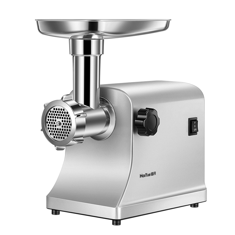 海月商用绞肉机电动大功率家用全自动碎鸡架骨肉铺用灌肉片香肠机