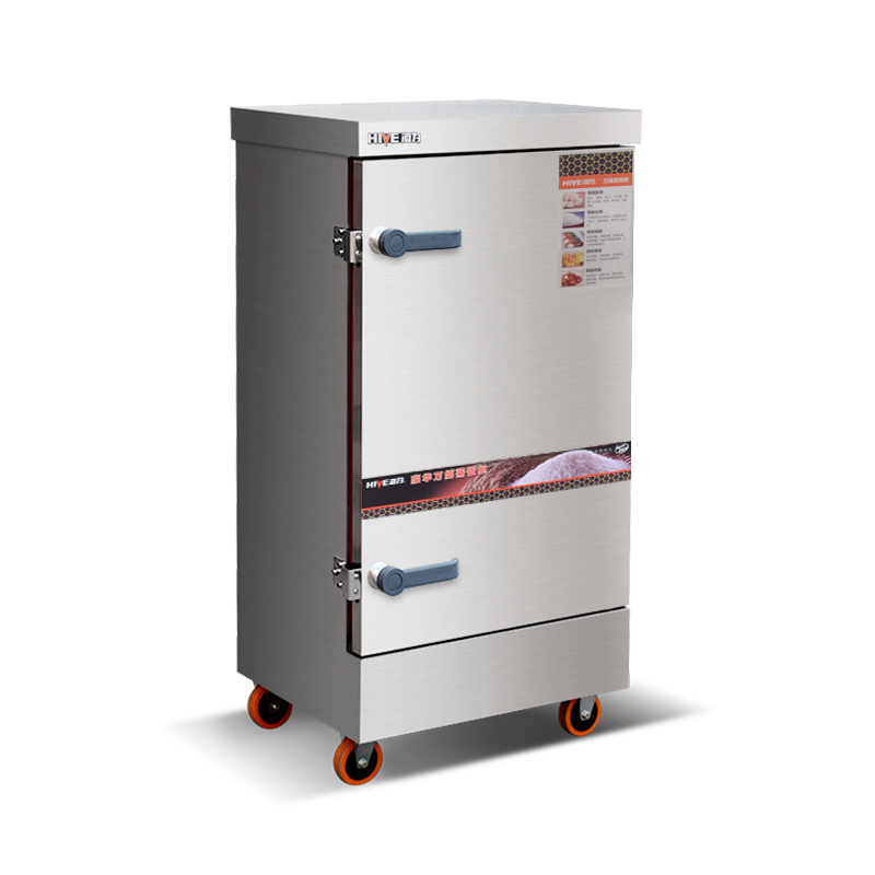 海为蒸饭机蒸饭柜全自动商用220v小型4盘电蒸箱家用6层12格蒸饭车