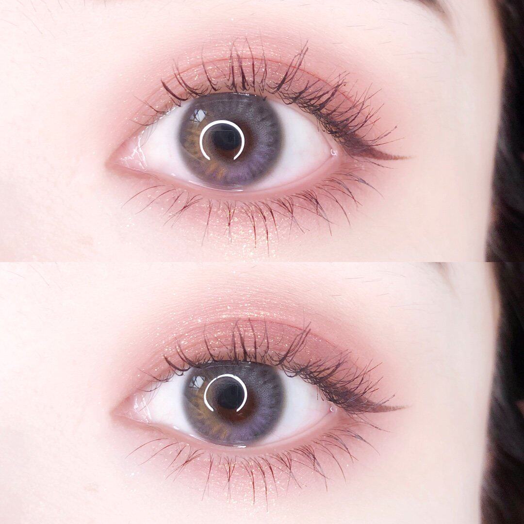 新品cococon美瞳年抛女花漾甜心明朗少女隐形眼镜tf彩色隐形眼镜