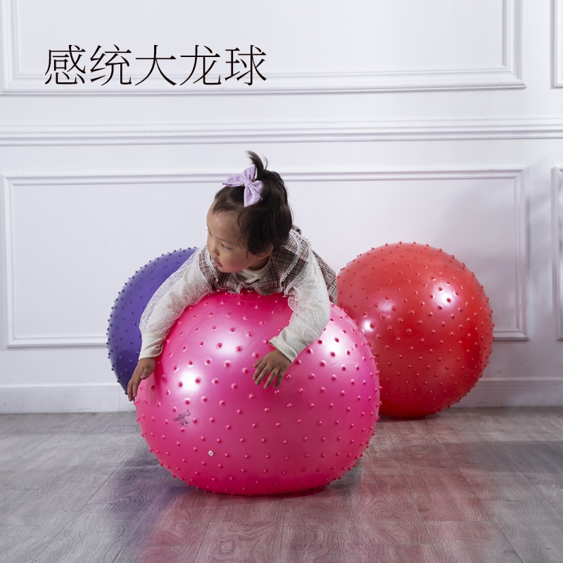 儿童瑜伽健身球加厚防爆大龙感统训练孕妇助产瑜伽球