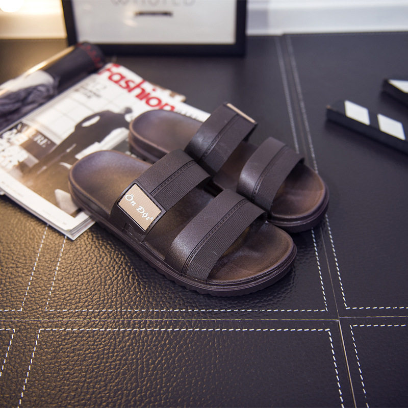 9元,越南温突进口橡胶男拖鞋夏季个性韩版舒适防滑软