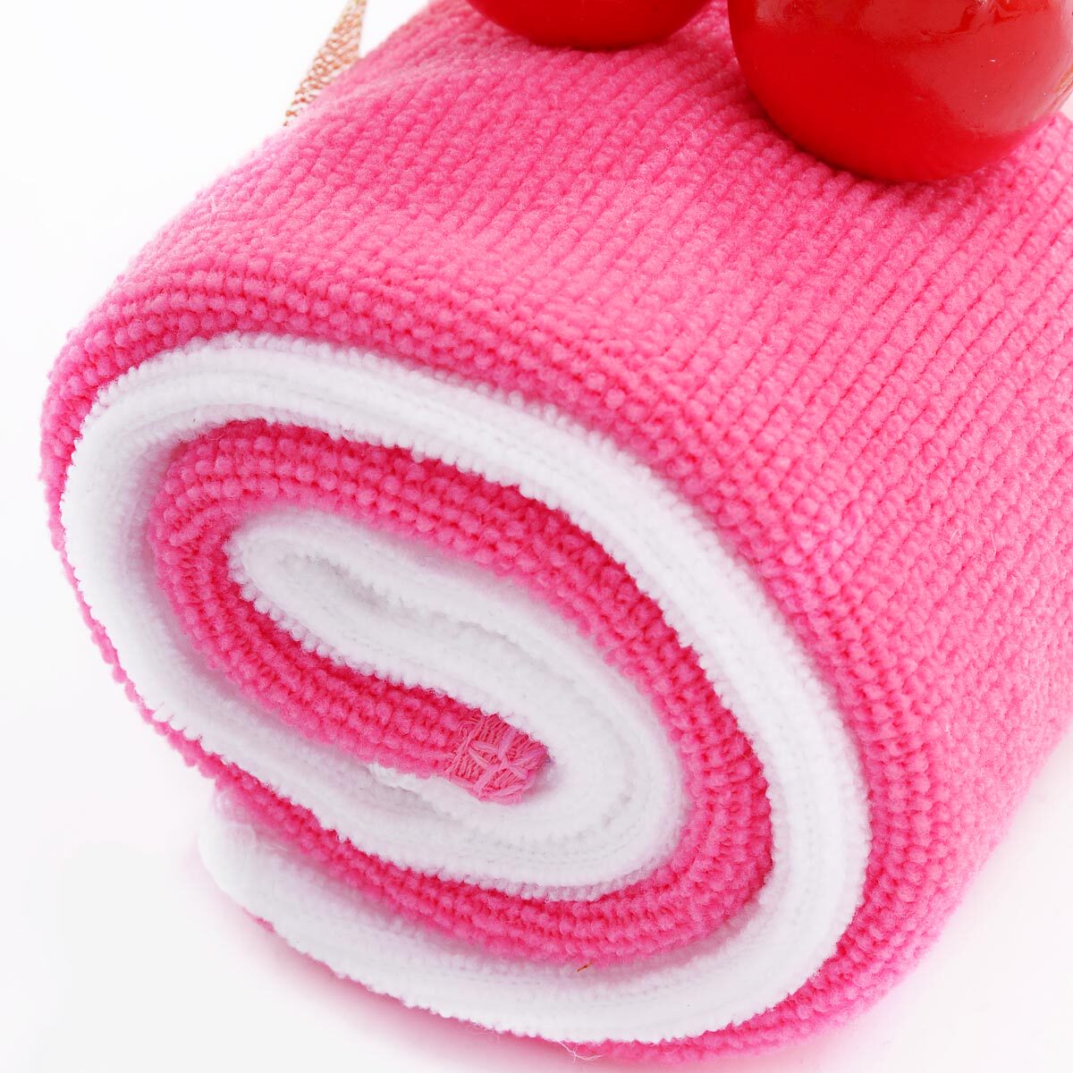 创意婚庆回礼品瑞士卷毛巾宝宝周岁生日派对用品广告促销可定制