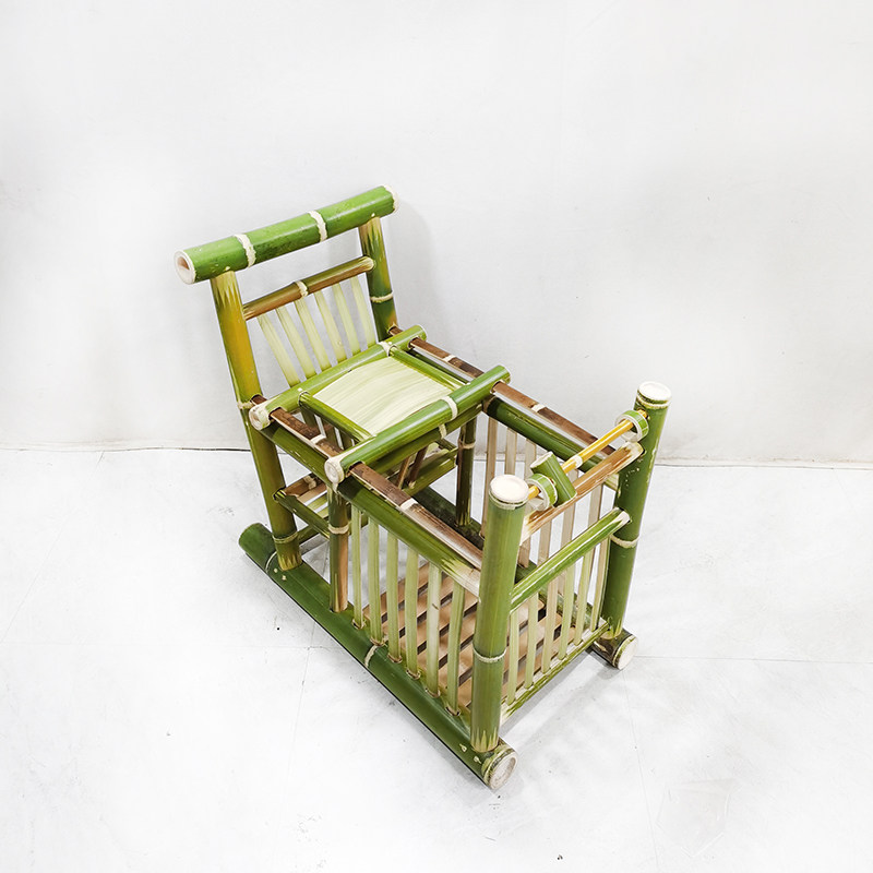 餐椅竹椅特色宝宝纯天然手工竹制多功能儿童学站竹编