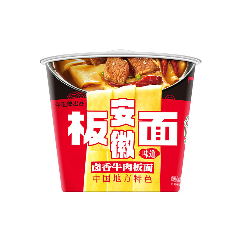 今麦郎非油炸6桶装板面