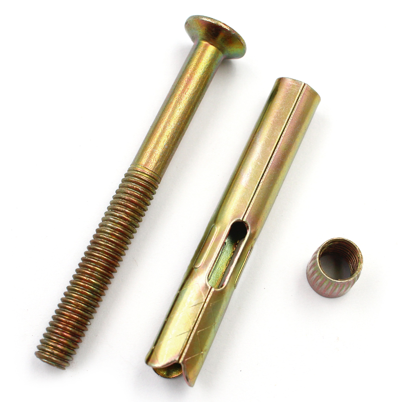 外六角平头内膨胀螺丝爆炸内置式 膨胀螺栓空调地板澎胀拉爆m6 m10