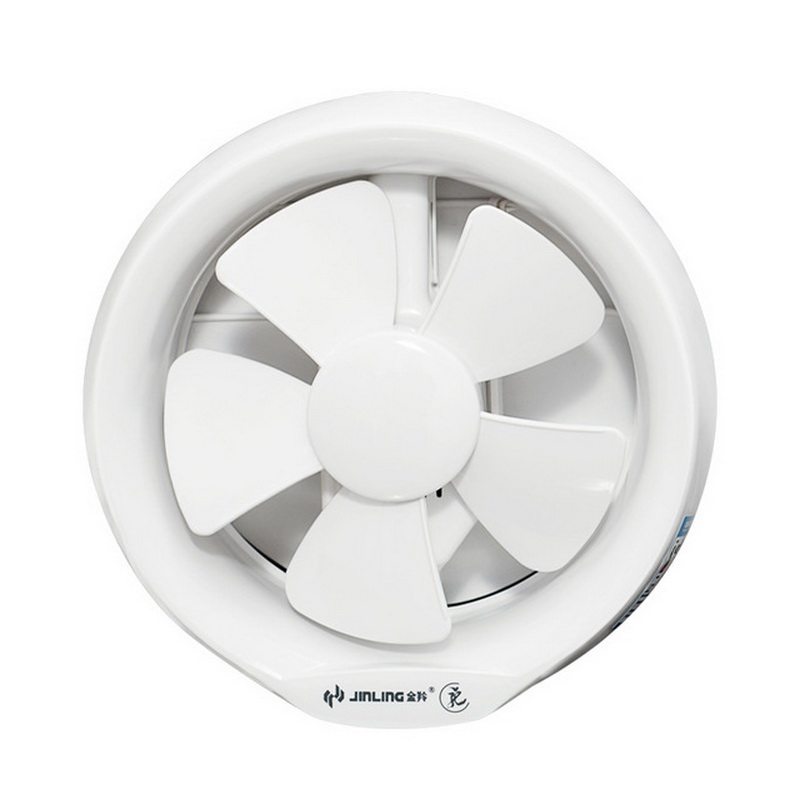 金铃排气扇卫生间圆孔窗式金玲小排风扇防反窗户换气扇换气扇