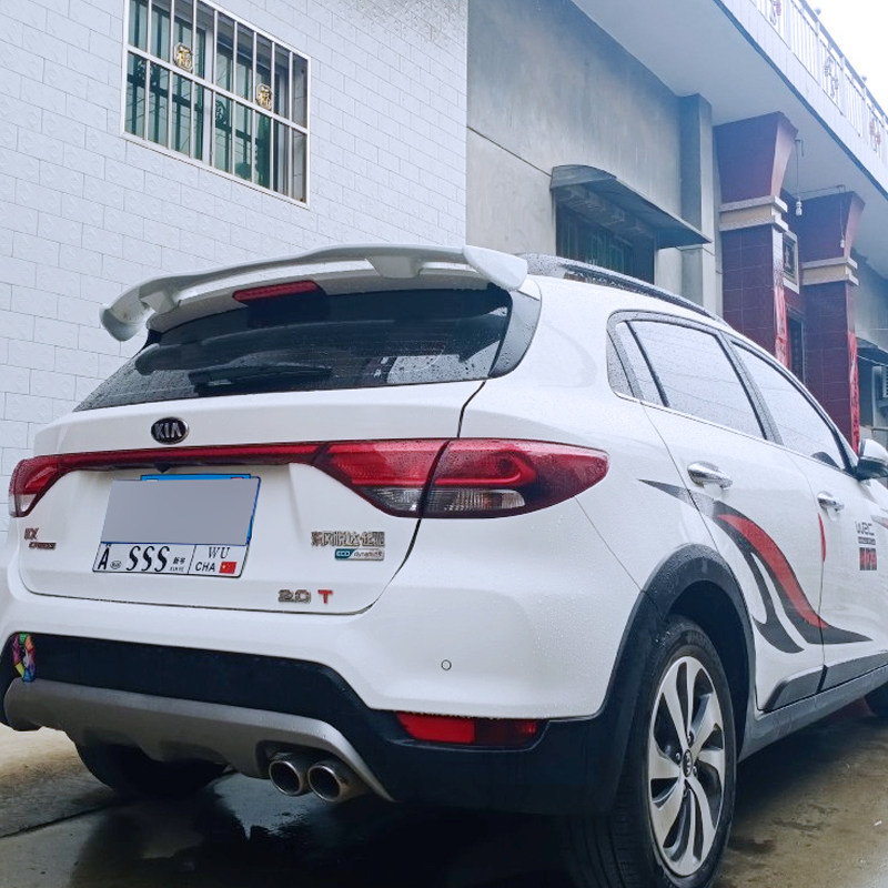 尾翼适用起亚kx5kxcrossk3s改装两厢车扰尾翼