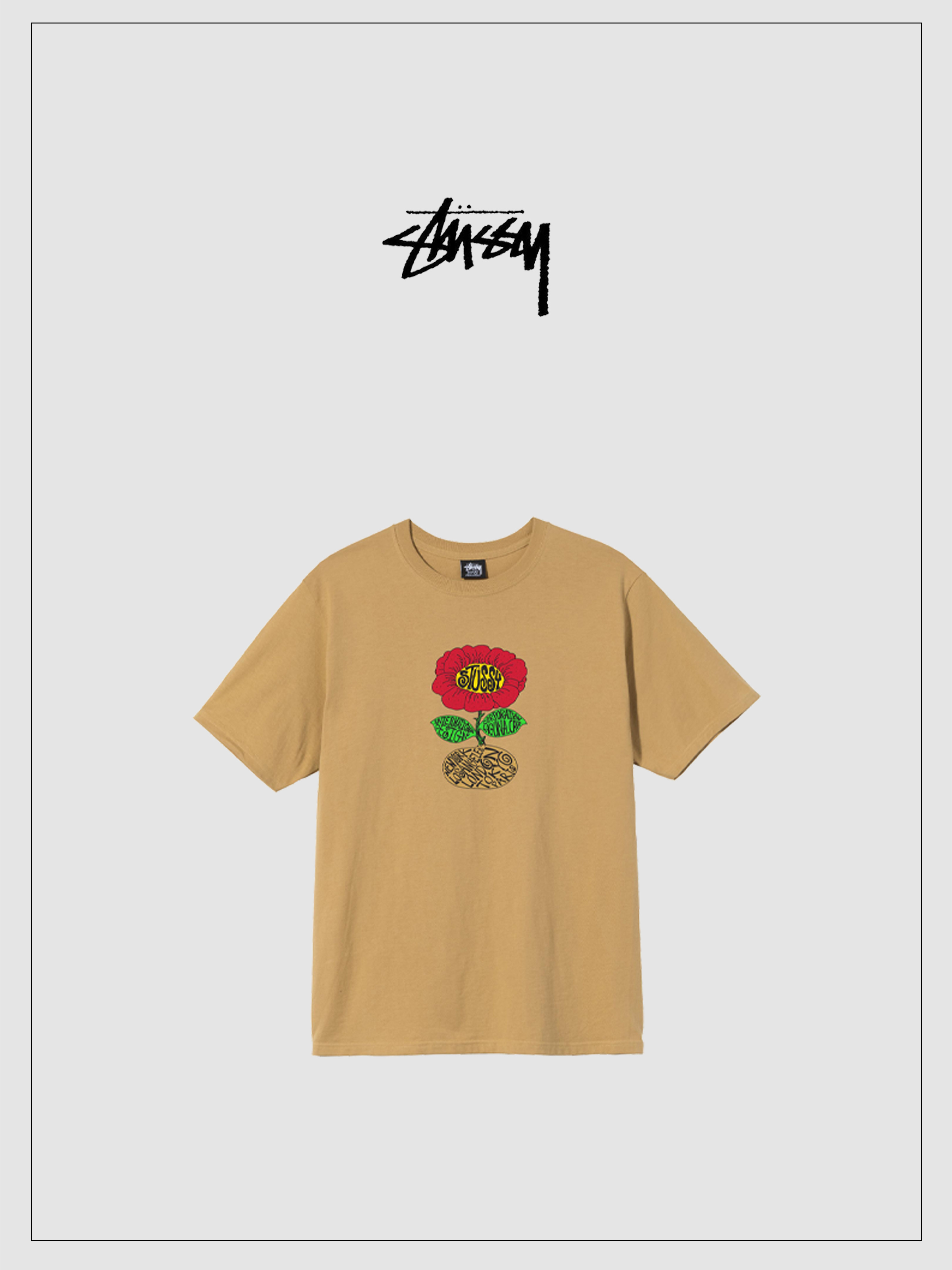 sunflower tee 向日葵图案短袖t恤男女同款 送礼推荐 潮购物先领券,券