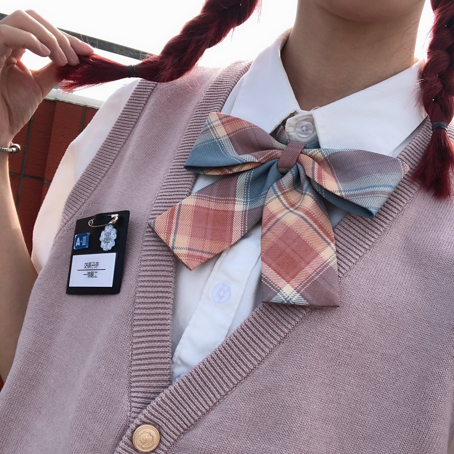 星系暗恋情书同格小物尾款全款免打领带平角jk