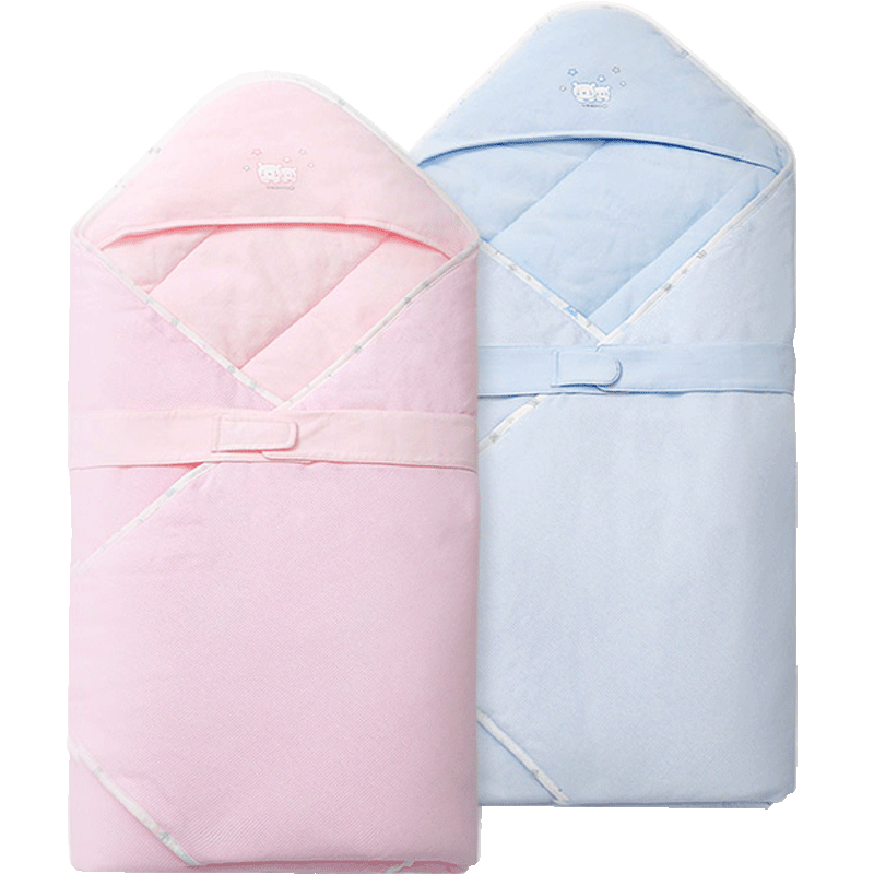 英氏床品初生婴儿抱被 男女宝宝大包被抱毯宝宝包巾用品四季薄款