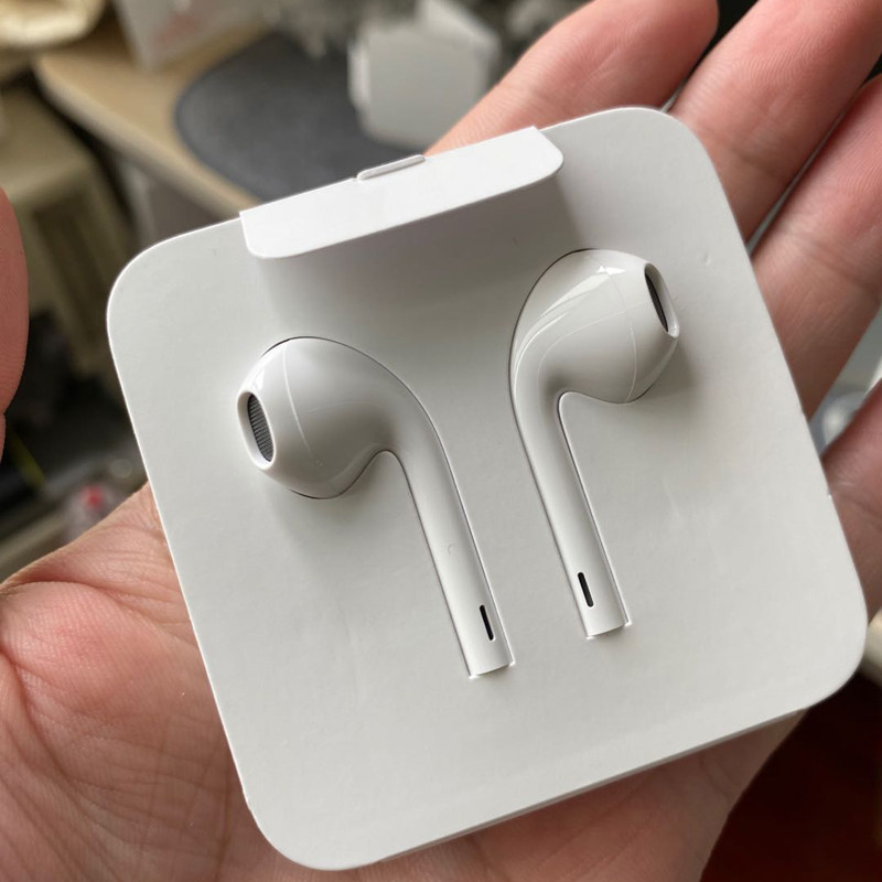 拆机原装适用苹果8pxr7pxsmax12pro有线hifi耳机