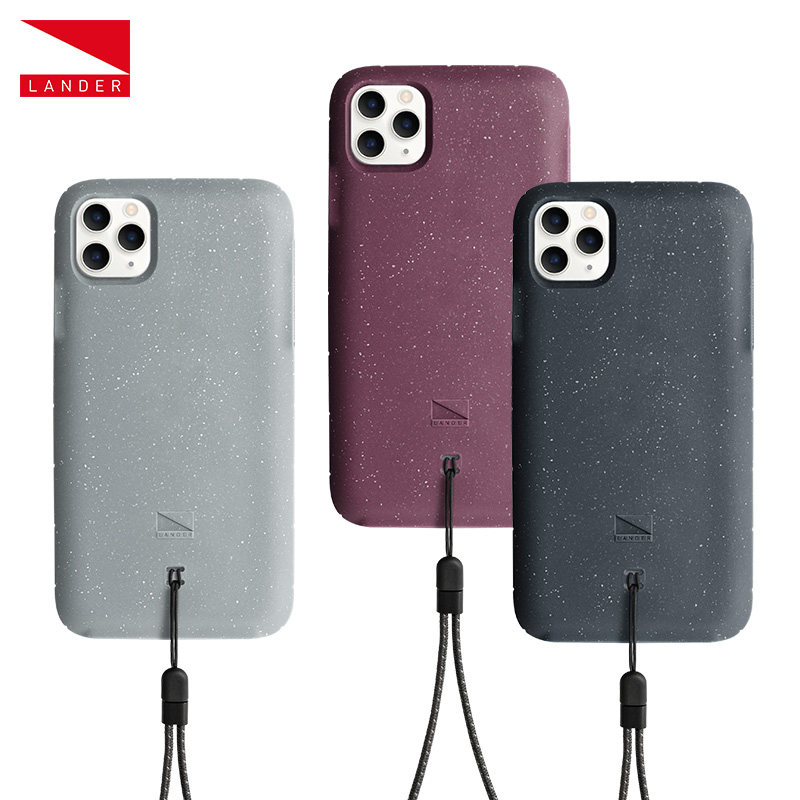 lander手机壳适用于苹果iphone11 promax防摔防寒户外全包带挂绳