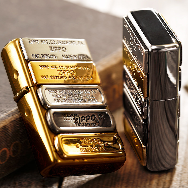 打火机zippo正版1937复刻贴章五代zp男士煤油zippo