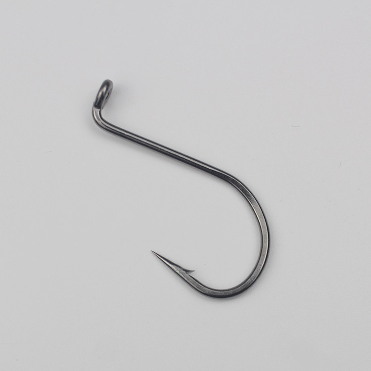带鱼钓钩弯背刀鱼裙带倒刺管付鱼钩海白带鱼长柄鱼钩