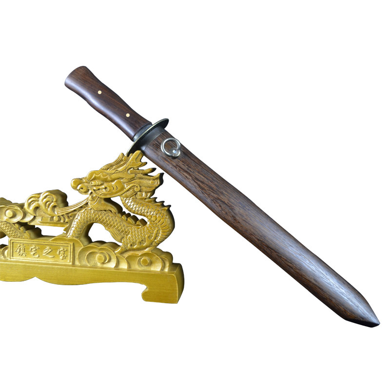 百炼花纹钢唐剑龙泉手工刀剑一体户外硬剑防身战剑镇宅宝剑未开刃