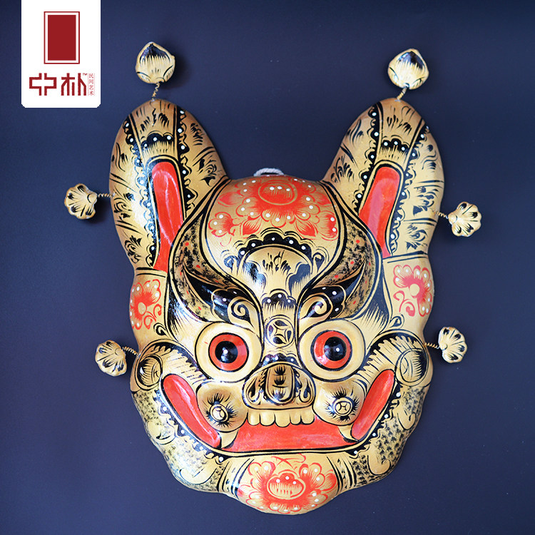 泥塑中朴凤翔挂虎陕西中国国风民俗装饰中式泥人