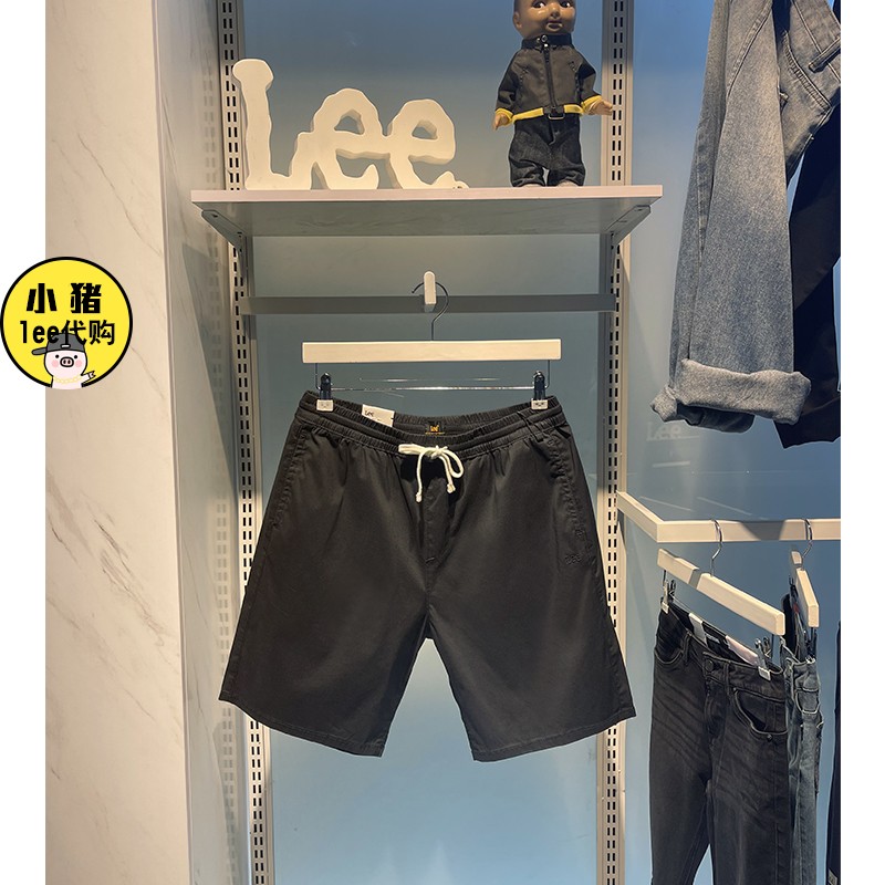 Lee休闲短裤21新款宽松男士运动沙滩裤LMR9036VVK11 LMR9036VVAMS