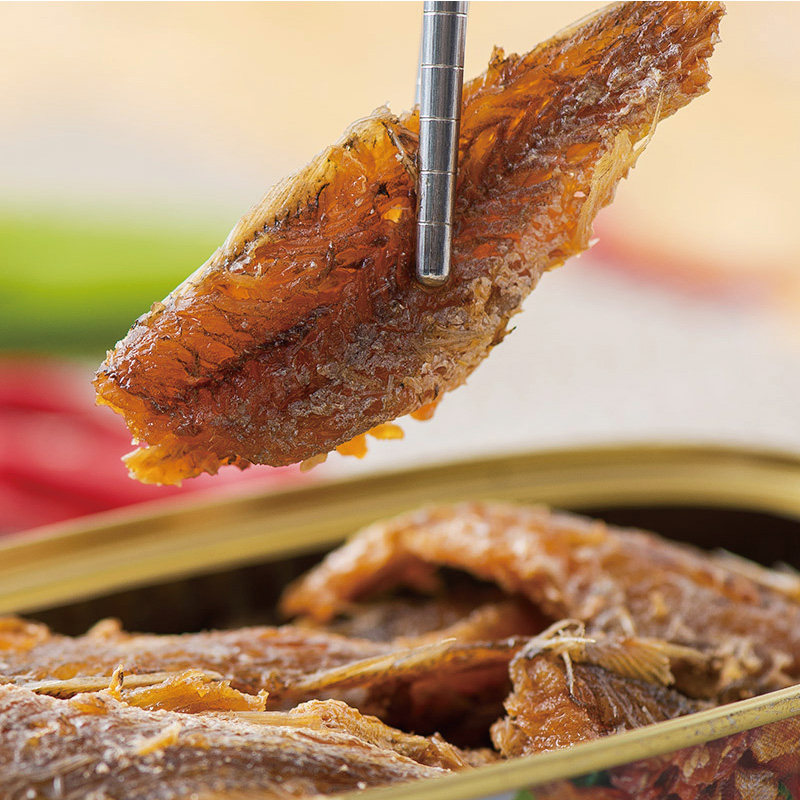 古龙黄花鱼罐头老厦门特产原味香辣鱼肉户外即食海鲜熟食速食野餐